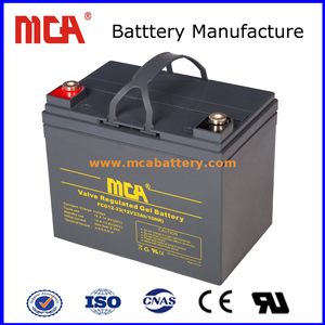 Batterie de gel rechargeable cellulaire scellée 12V 33AH